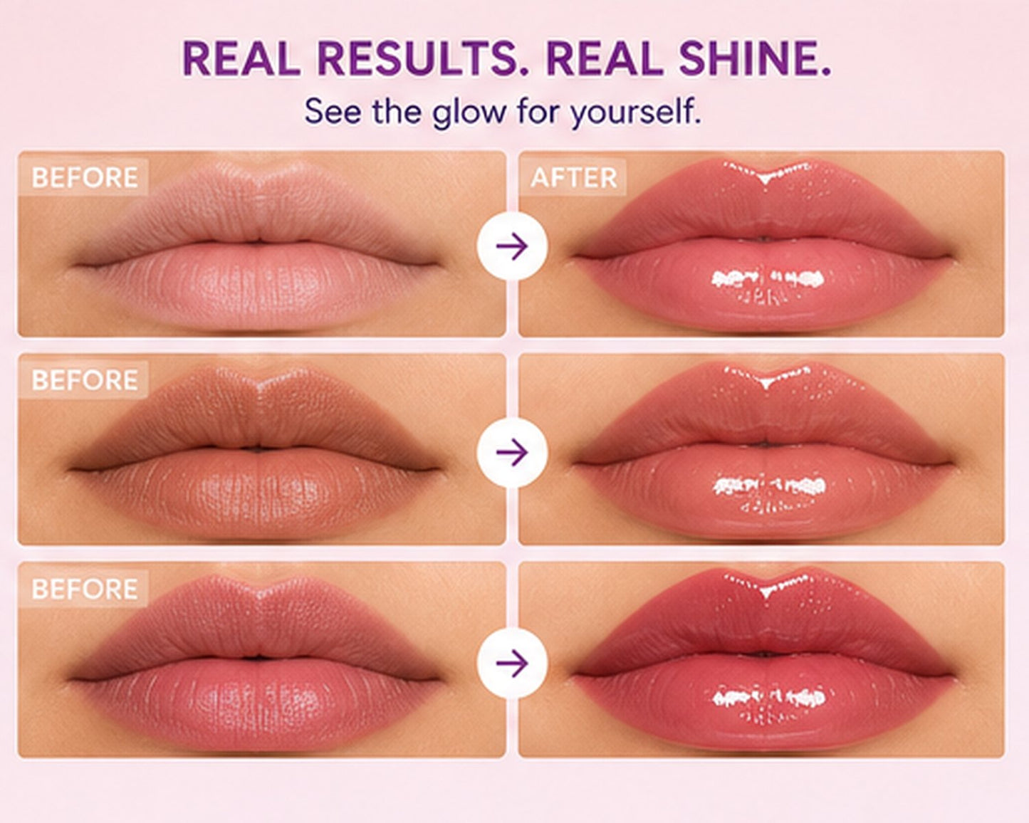 🎁BUY 1, GET 1 FREE TODAY！Kulii High-Shine Lip Gloss — Non-Sticky Color in 9 Shades