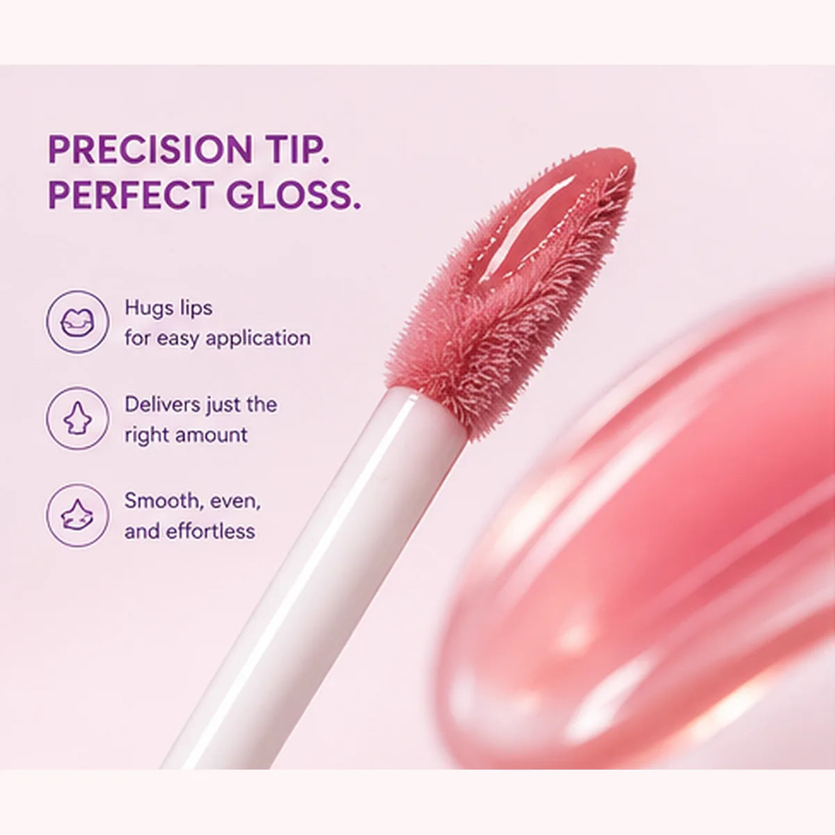 🎁BUY 1, GET 1 FREE TODAY！Kulii High-Shine Lip Gloss — Non-Sticky Color in 9 Shades