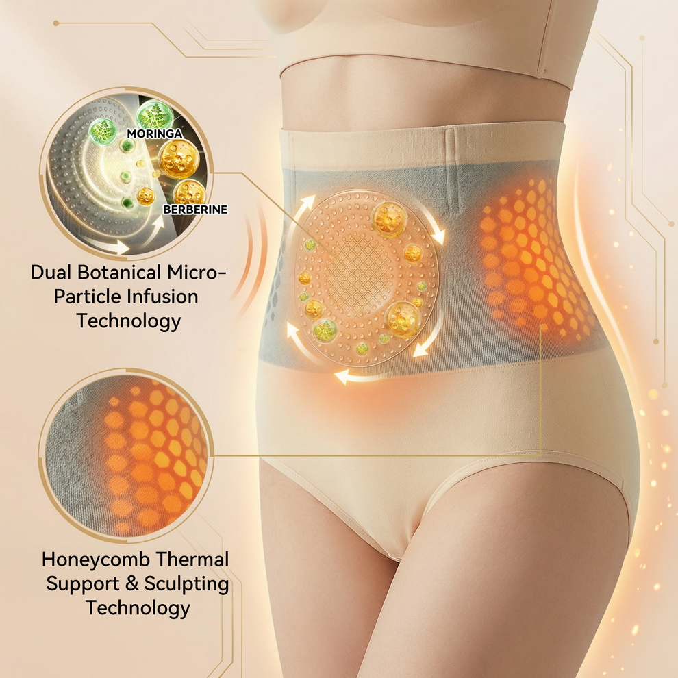 🧑‍⚕️Official Store | GFOUK® 💖 2026 Moringa & Berberine 4-In-1 Micro-Particle Sculpting & Fat-Burn Shorts👍