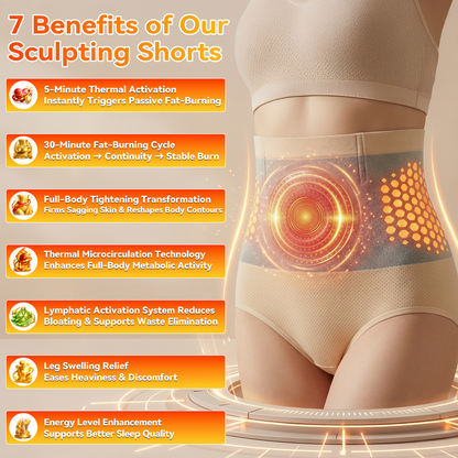 🧑‍⚕️Official Store | GFOUK® 💖 2026 Moringa & Berberine 4-In-1 Micro-Particle Sculpting & Fat-Burn Shorts👍