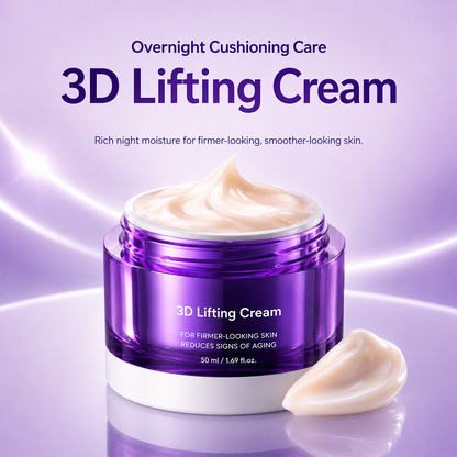 🎁BUY 1, GET 1 FREE TODAY！3D Lifting Cream 1.7 fl oz | Advanced Korean Facial Night Cream