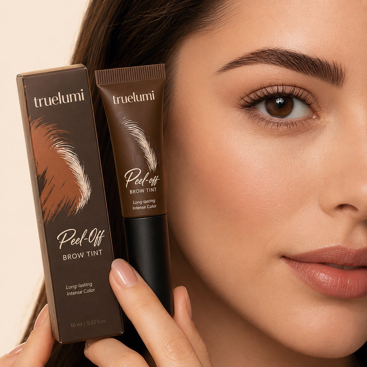 🎁BUY 1, GET 1 FREE TODAY！Truelumi Peel-Off Brow Tint – Fuller-Looking Brows in Minutes
