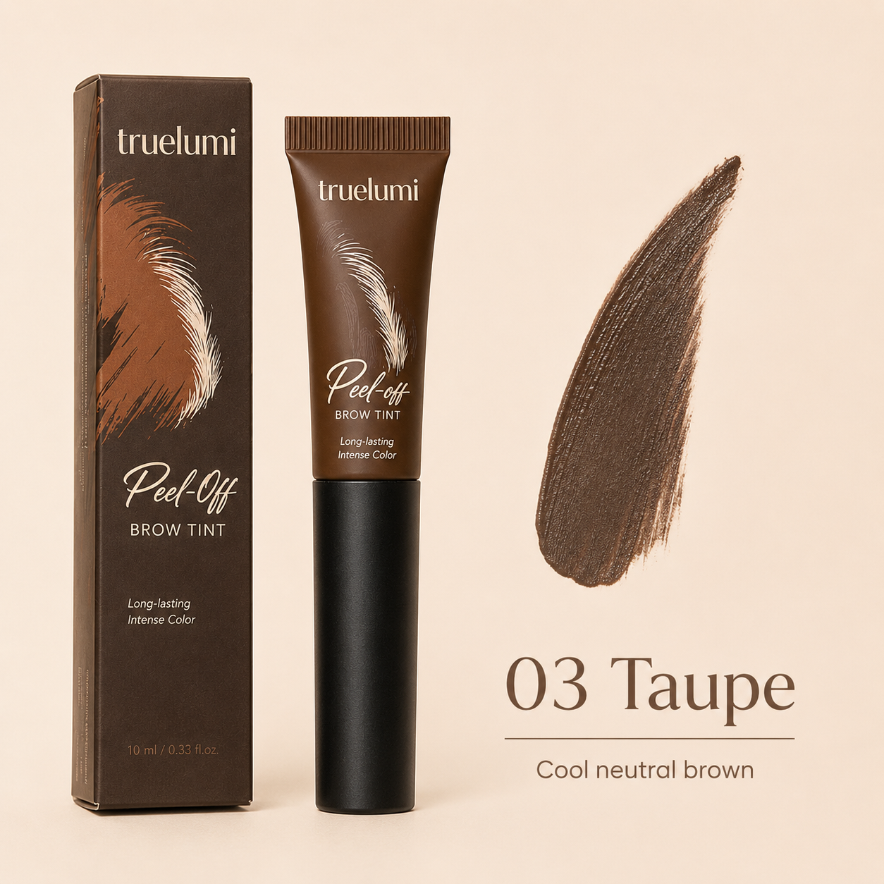 🎁BUY 1, GET 1 FREE TODAY！Truelumi Peel-Off Brow Tint – Fuller-Looking Brows in Minutes
