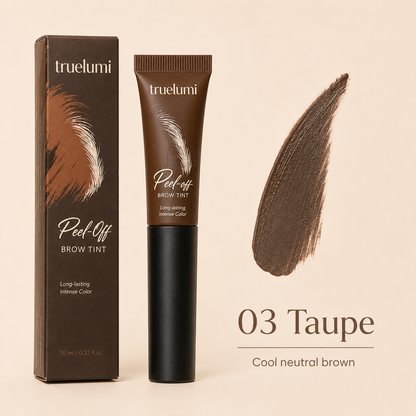🎁BUY 1, GET 1 FREE TODAY！Truelumi Peel-Off Brow Tint – Fuller-Looking Brows in Minutes