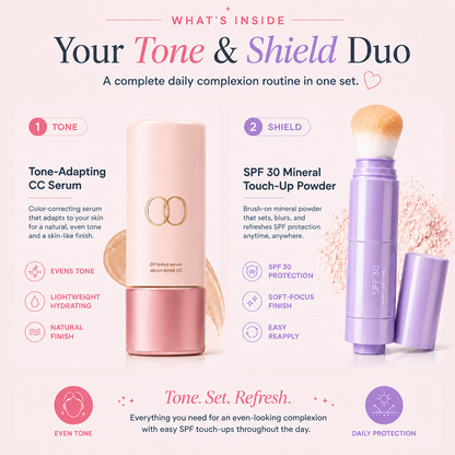 🌈 Color-Correcting Tinted Serum – Neutralize Uneven Tone, Blur Imperfections & Glow ✨