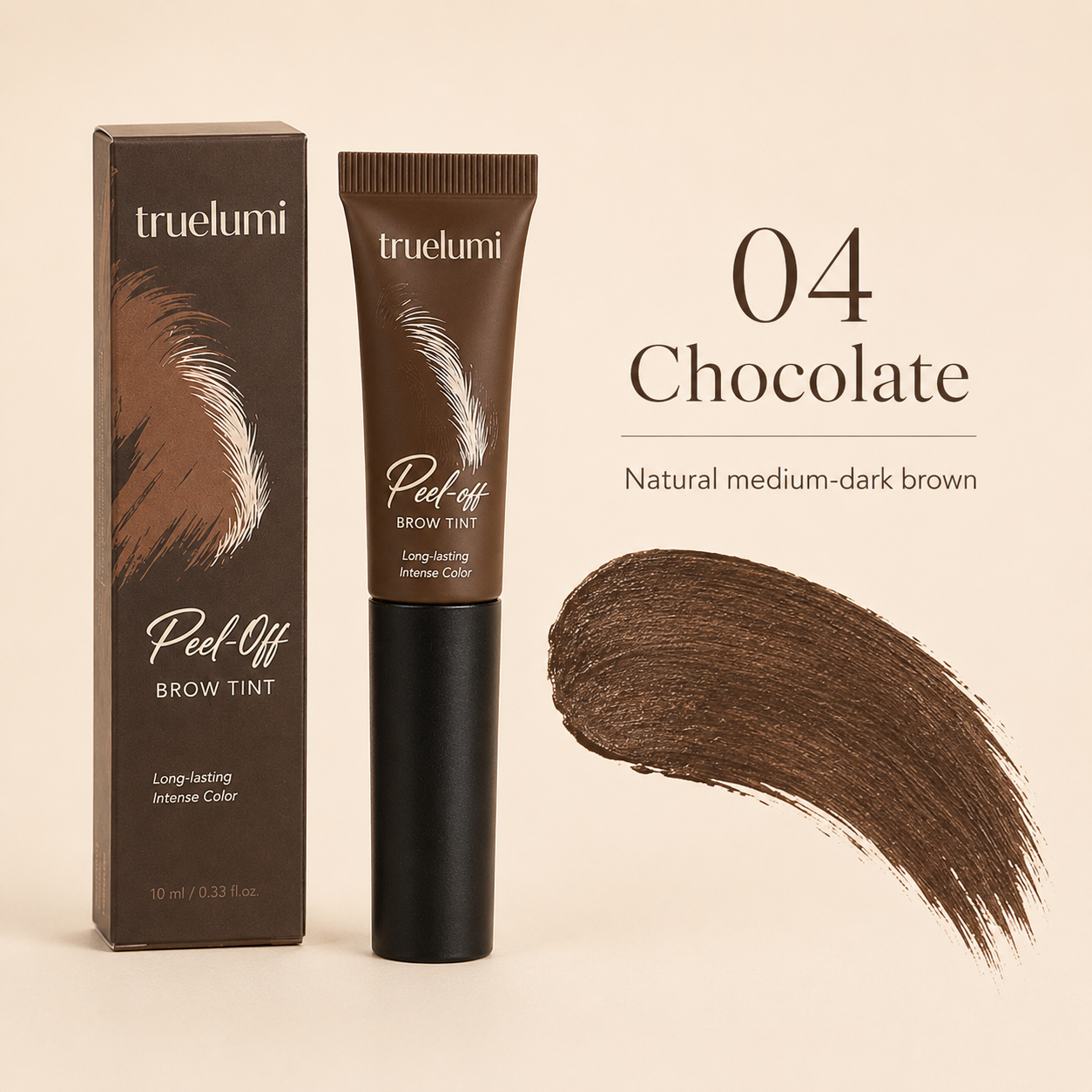 🎁BUY 1, GET 1 FREE TODAY！Truelumi Peel-Off Brow Tint – Fuller-Looking Brows in Minutes