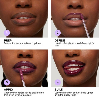 🎁BUY 1, GET 1 FREE TODAY！Kulii High-Shine Lip Gloss — Non-Sticky Color in 9 Shades