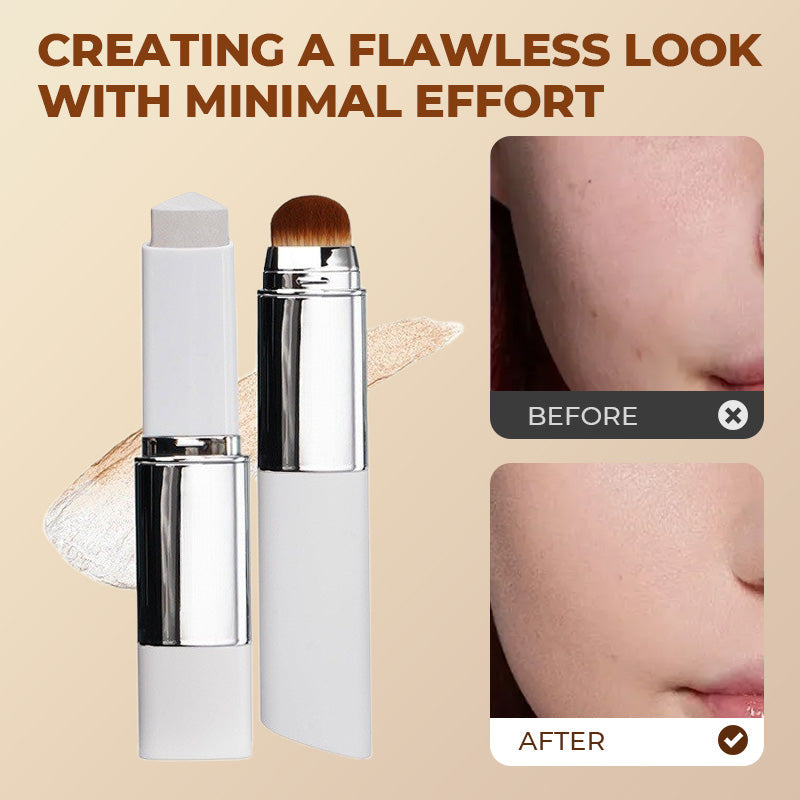 💜LAST DAY - BUY 1 GET 1 FREE💜🌟Cream Stick V White Korean Color-Changing Foundation Stick with Volufiline